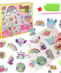 Teemantmosaiik kleepsude valmistamise komplekt