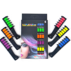 Ajutised juuksevärvid / juuksekriidid 6tk