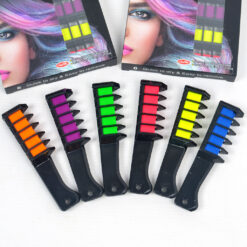 Alternative view of Ajutised juuksevärvid / juuksekriidid 6tk