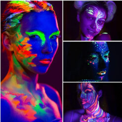 Alternative view of UV valguses helendav näo- ja kehavärv