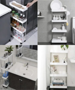 kitsas ratastega riiul 3