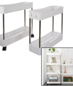 kitsas ratastega riiul 4