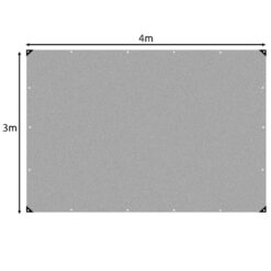 Tugev koormakate 3x4m Soodukas.Com