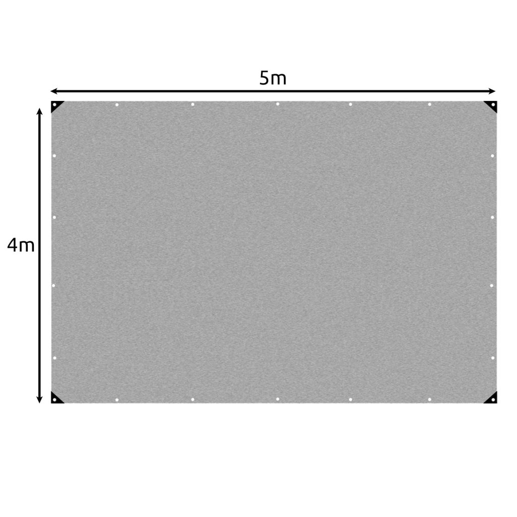 Tugev koormakate 4x5m - Image 11