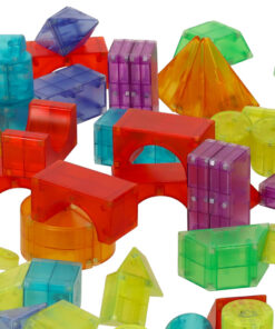 Alternative view of Ruumilised magnetklotsid valgustusega