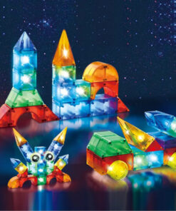 magnetklotsid valgustusega 1