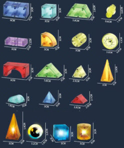 magnetklotsid valgustusega 4