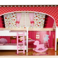 Nukumaja koos mööbli ja LED-tuledega Soodukas.Com