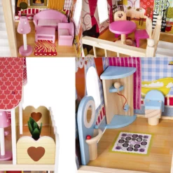 Nukumaja koos mööbli ja LED-tuledega Soodukas.Com