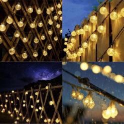 Alternative view of Päikesepatareiga valguskett 12m/100led