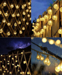 Alternative view of Päikesepatareiga valguskett 12m/100led