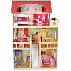 Nukumaja koos mööbli ja LED-tuledega Soodukas.Com