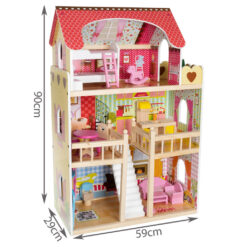 Nukumaja koos mööbli ja LED-tuledega Soodukas.Com