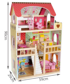 puidust nukumaja moobli ja led tuledega 3