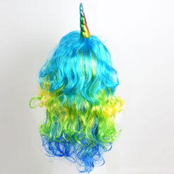 Värviline ükssarviku parukas Soodukas.Com