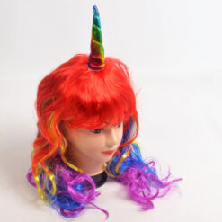 Värviline ükssarviku parukas Soodukas.Com