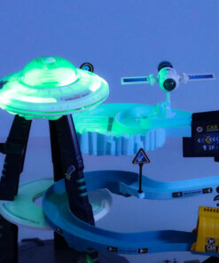 Kosmiczny tor samochodowy wielopoziomowy kierownica 159765