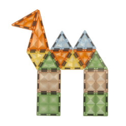 Magnetklotsid valgus-elementidega 124 osa Soodukas.Com