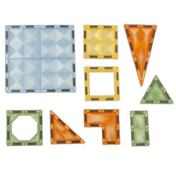 Magnetklotsid valgus-elementidega 124 osa Soodukas.Com