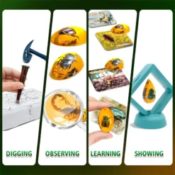 Väljakaevamiskomplekt - putukad merevaigus – Soodukas.Com Väljakaevamiskomplekt - putukad merevaigus Soodukas.Com