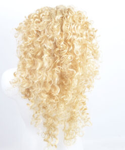 blond lokkis parukas