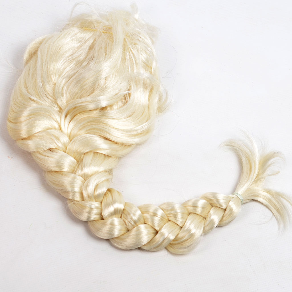 Blond punupatsiga parukas / Elsa parukas - Image 2