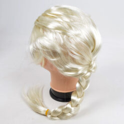 Blond punupatsiga parukas / Elsa parukas Soodukas.Com