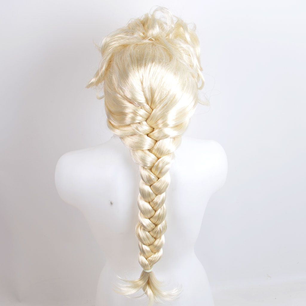 Blond punupatsiga parukas / Elsa parukas