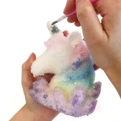 Alternative view of Kristallide kasvatamise komplekt koos värvidega - ükssarvik