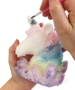 Alternative view of Kristallide kasvatamise komplekt koos värvidega - ükssarvik