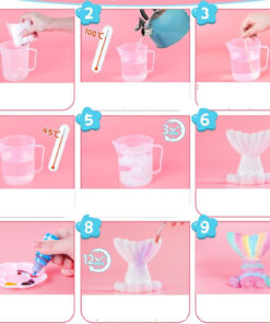 kristallide kasvatamise komplekt koos varvidega merineitsi 1