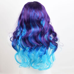 Lilla+sinine parukas