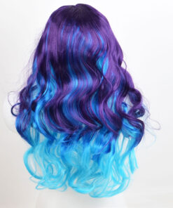 Lilla+sinine parukas