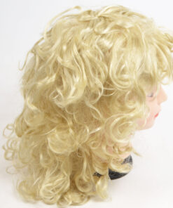 Alternative view of Blond lokkis parukas