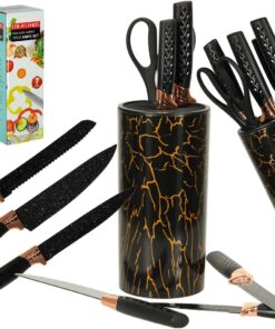 6-osaline nugade komplekt koos hoidukuga