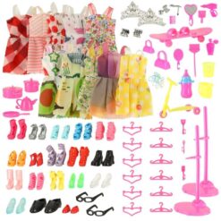 Nukuriided ja aksessuaarid (85 osa)