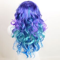 Lilla+sinine parukas