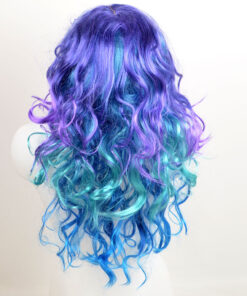 Lilla+sinine parukas