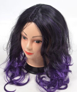 Alternative view of Must+lilla parukas