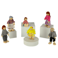 Nukumajadesse sobiva suurusega nukud 6tk Soodukas.Com