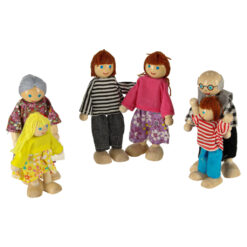 Nukumajadesse sobiva suurusega nukud 6tk Soodukas.Com