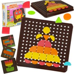 Laste geomeetriline mosaiikmäng