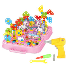 Alternative view of 5in1 mosaiigikohver kruvikeerajaga (285+ osa)