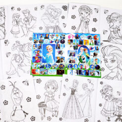 Alternative view of Kleepsudega värviraamat Frozen