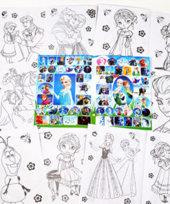 Alternative view of Kleepsudega värviraamat Frozen