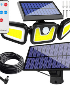 Päikesepatarei ja liikumisanduriga prožektor