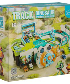 Tor samochodowy parking interaktywny z kierownica wyscigowy 161544