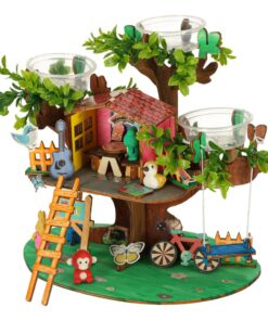 Zestaw kreatywny do budowy domku na drzewie z akcesoriami 161455