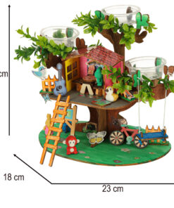 Zestaw kreatywny do budowy domku na drzewie z akcesoriami 161457