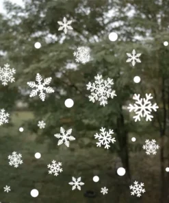 Alternative view of Aknakleepsud lumehelvestega